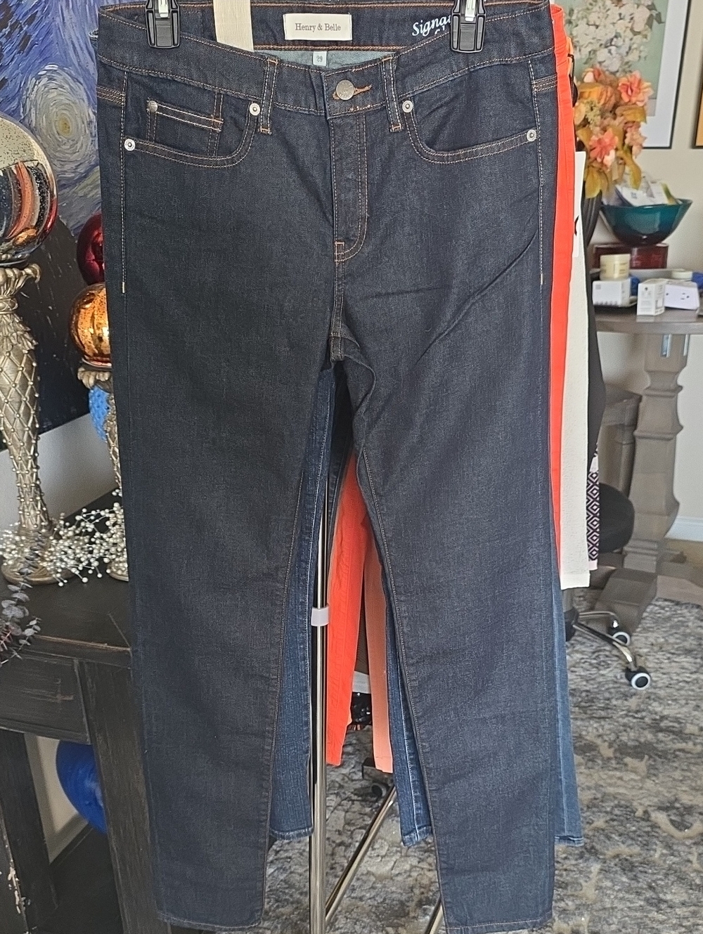 Henry & Belle Skinny Jeans in Dark Indigo